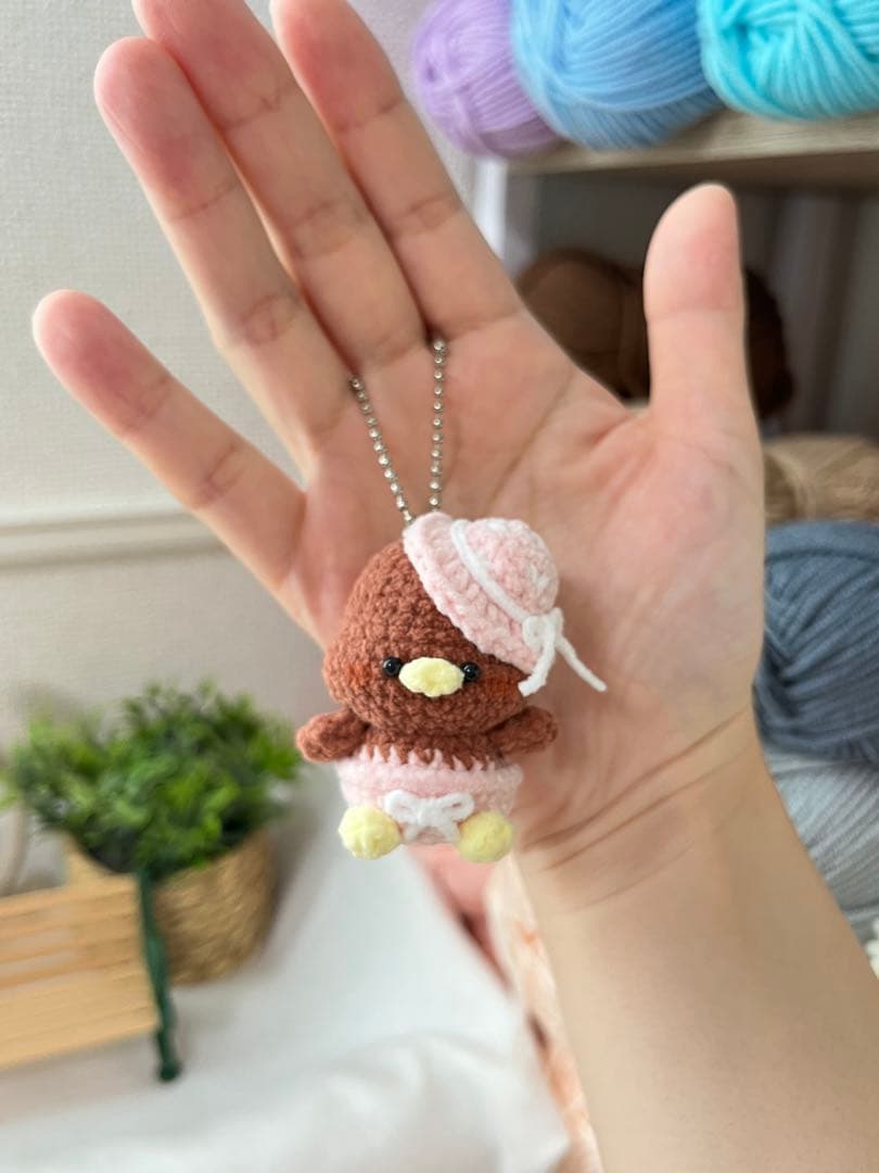 桔梗アカウント　あみぐるみ　ぬいぐるみ