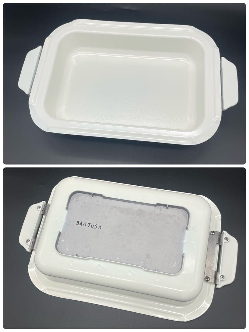 ◯BRUNO コンパクトホットプレート 3枚プレートセット レッド