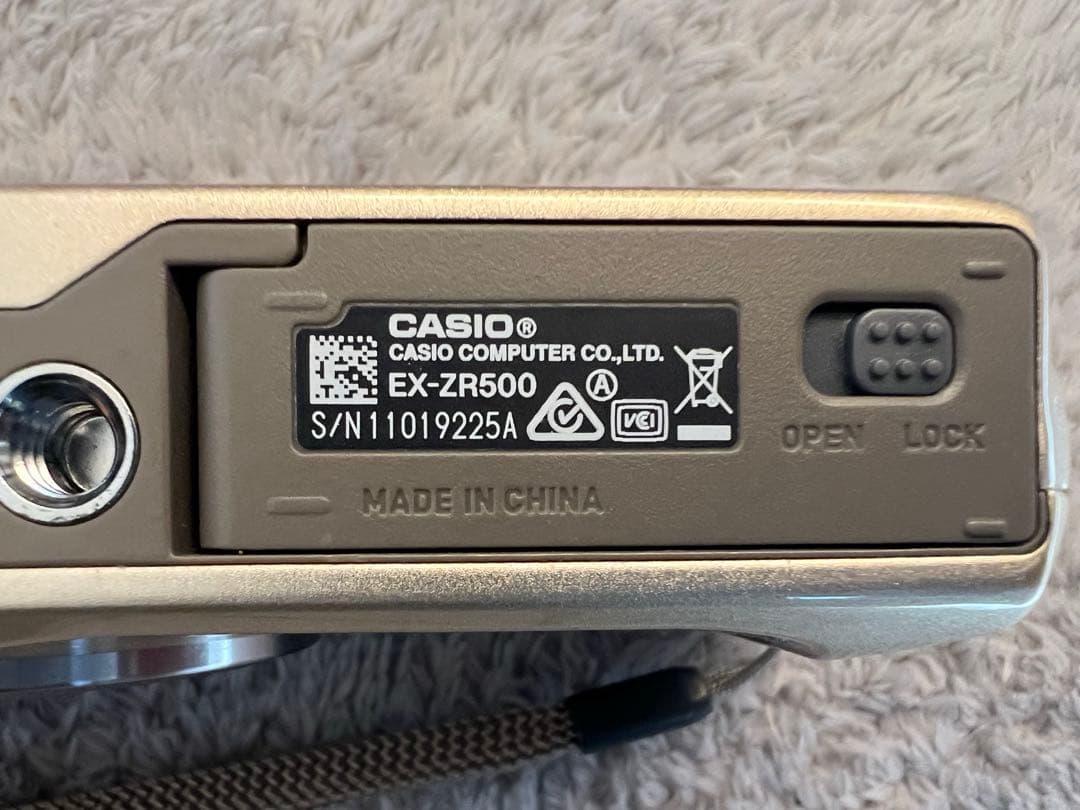 Nakaカシオ EXILIM EX-ZR500 GD ゴールド コンデジ