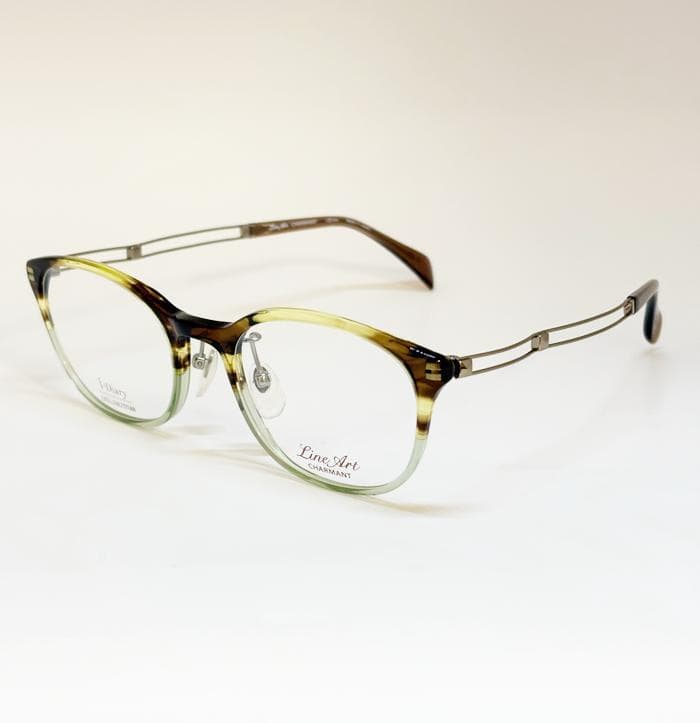 【遠近老眼鏡SET】ラインアート　デュオ　XL11302-KH-49　新品