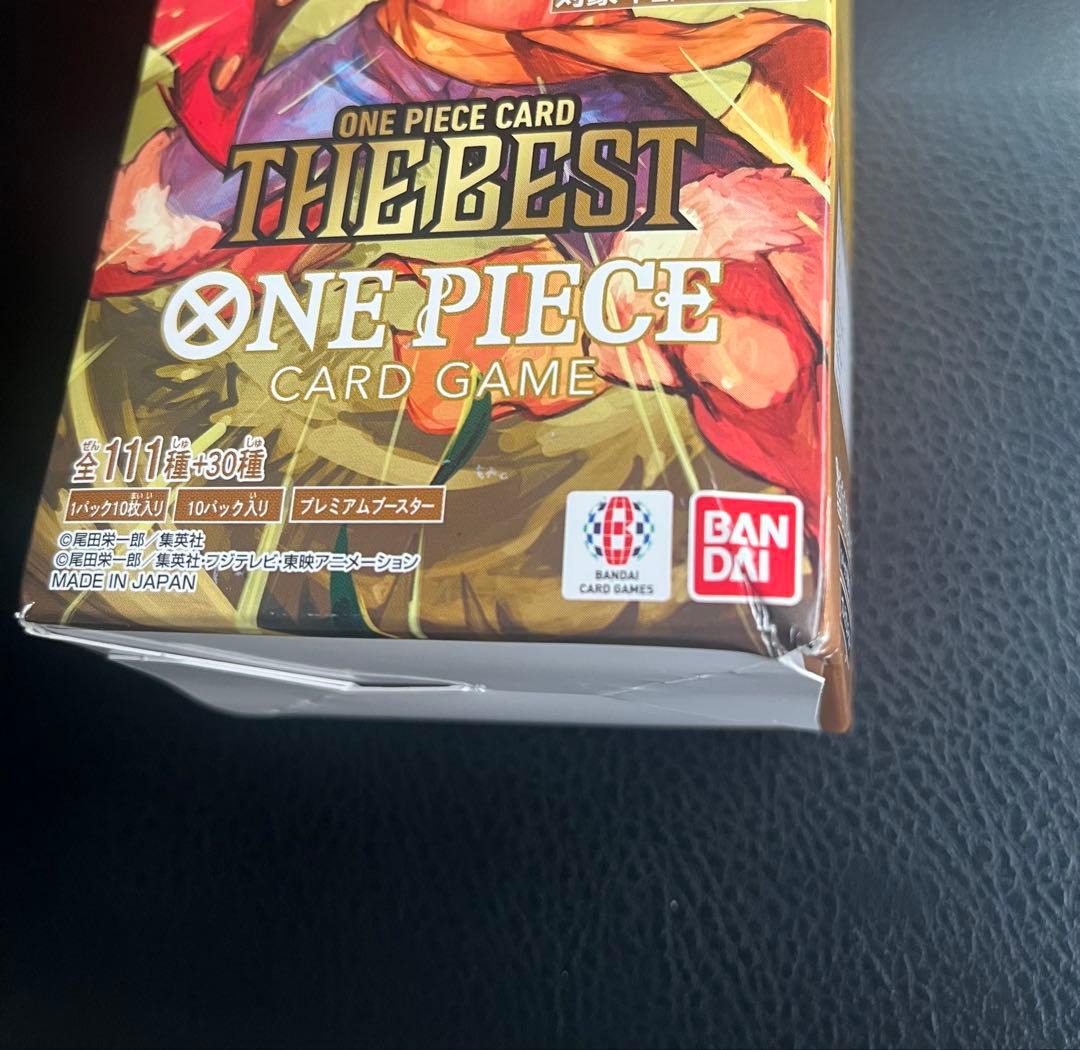 ワンピース カード ゲーム THE BEST 新品未開封 テープ付き1BOX
