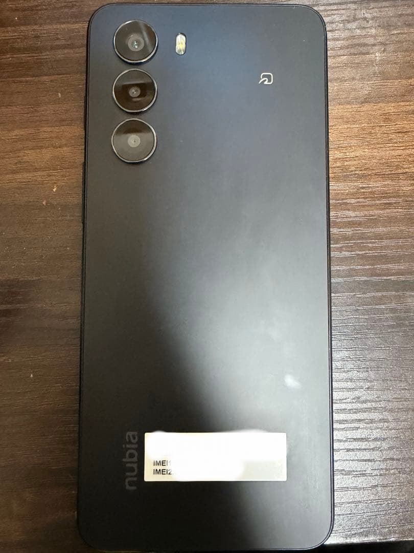 nubia S 5G Y!mobile ブラック　本体