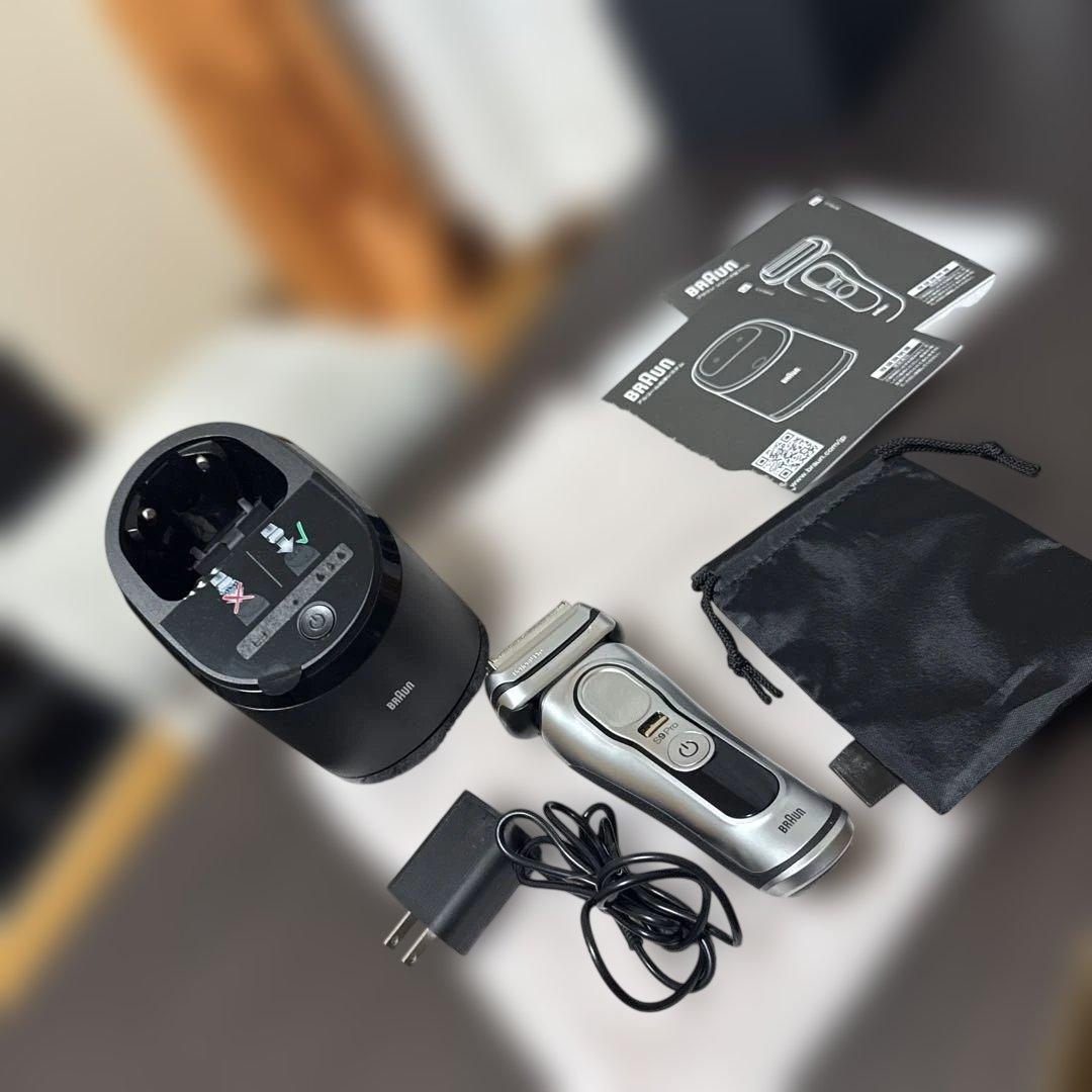 BRAUN 9457CC-V SILVER中古品