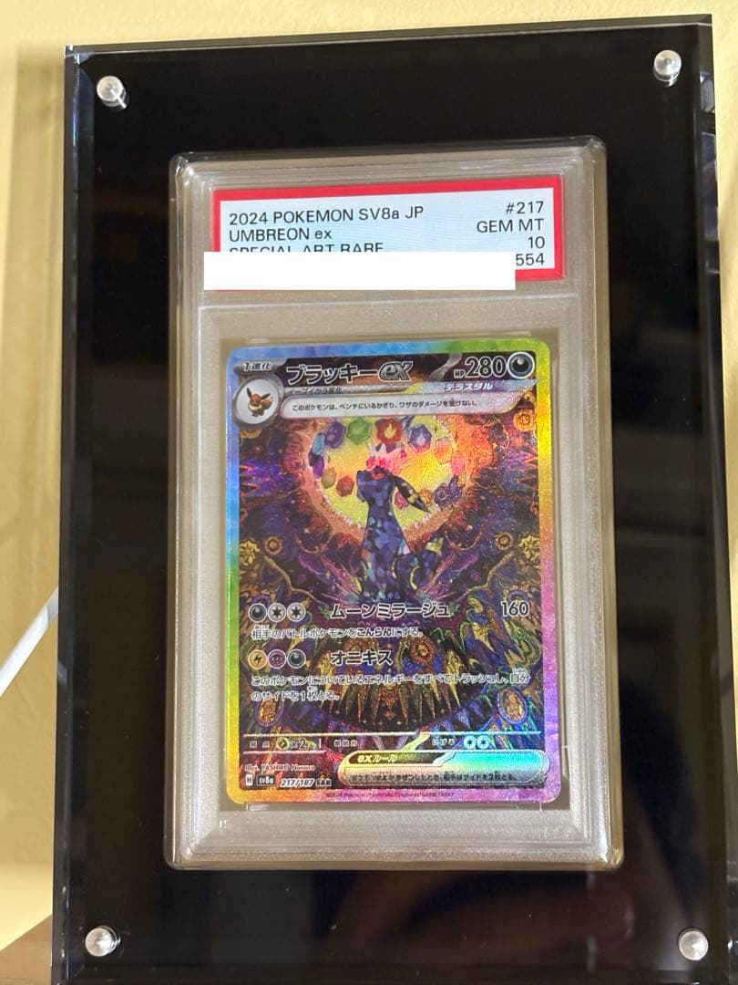 PSA 10 メガリザードンXex ブラッキーex