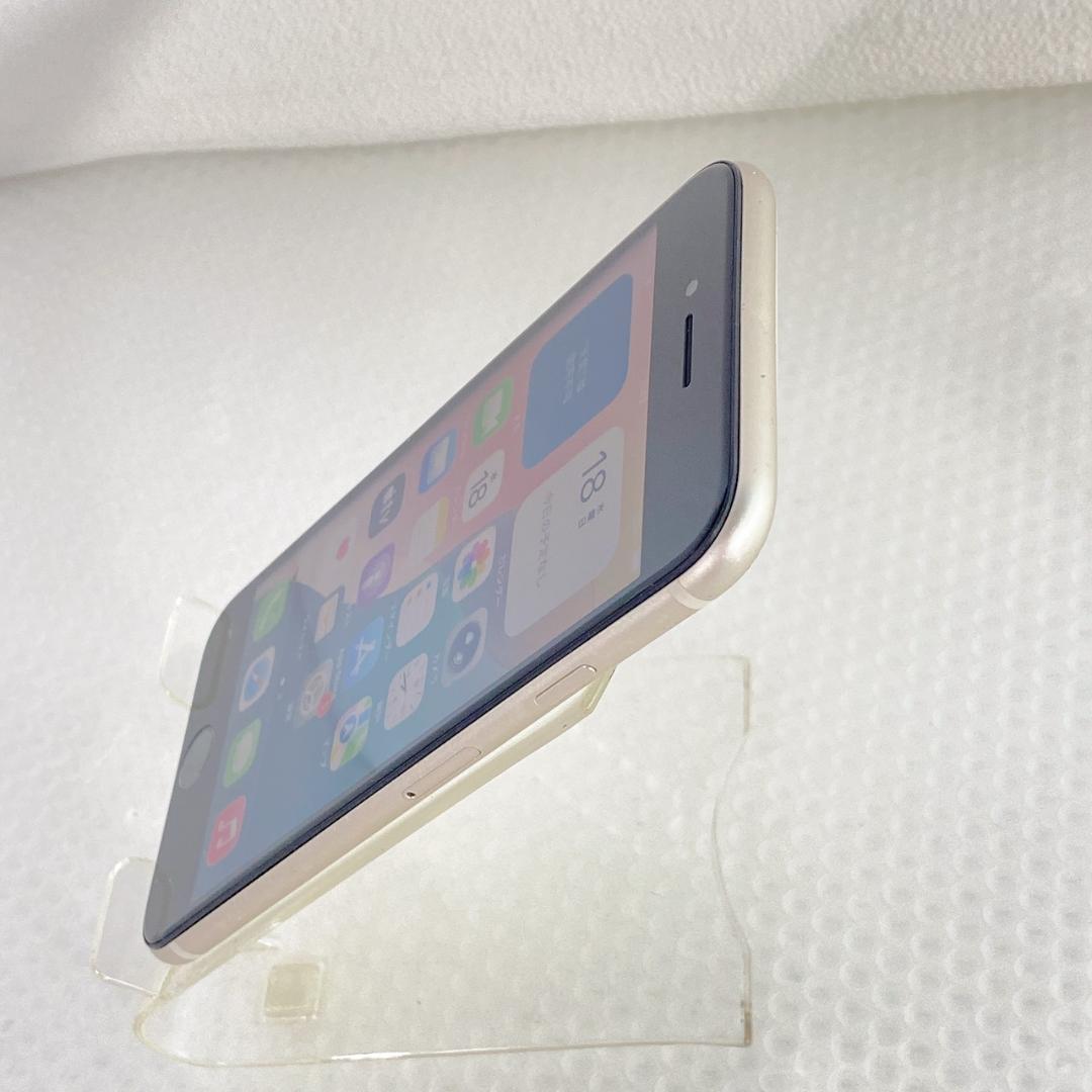 【中古】APPLE iPhoneSE3 64GB 大容量バッテリー100%