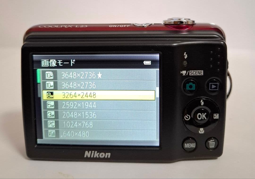 [極美品]ニコン NIKON COOLPIX L23 デジタルカメラ