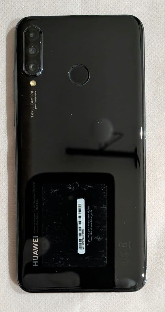 HUAWEI P30lite ブラック