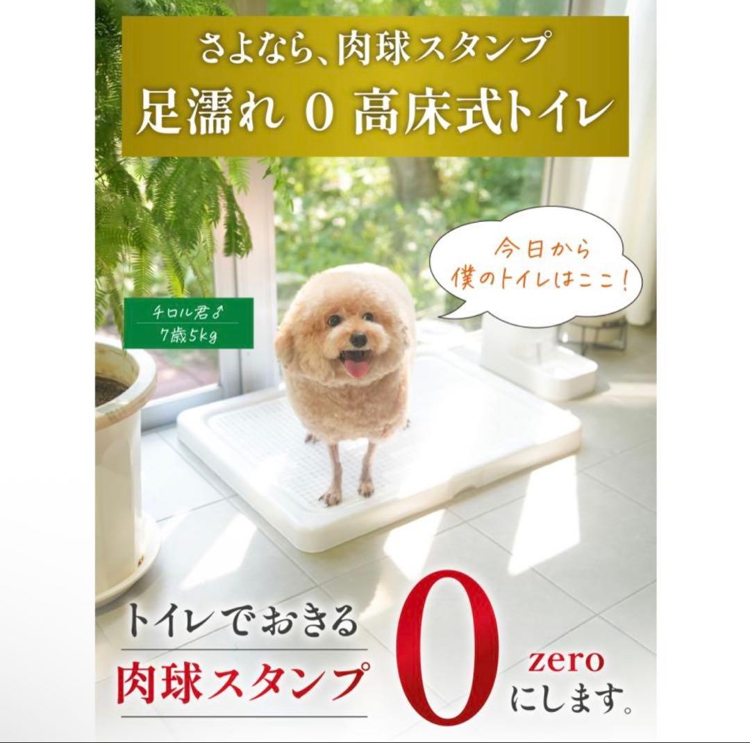 INULABO 高床式トイレトレー　XXLサイズ　大型犬、多頭飼い対応