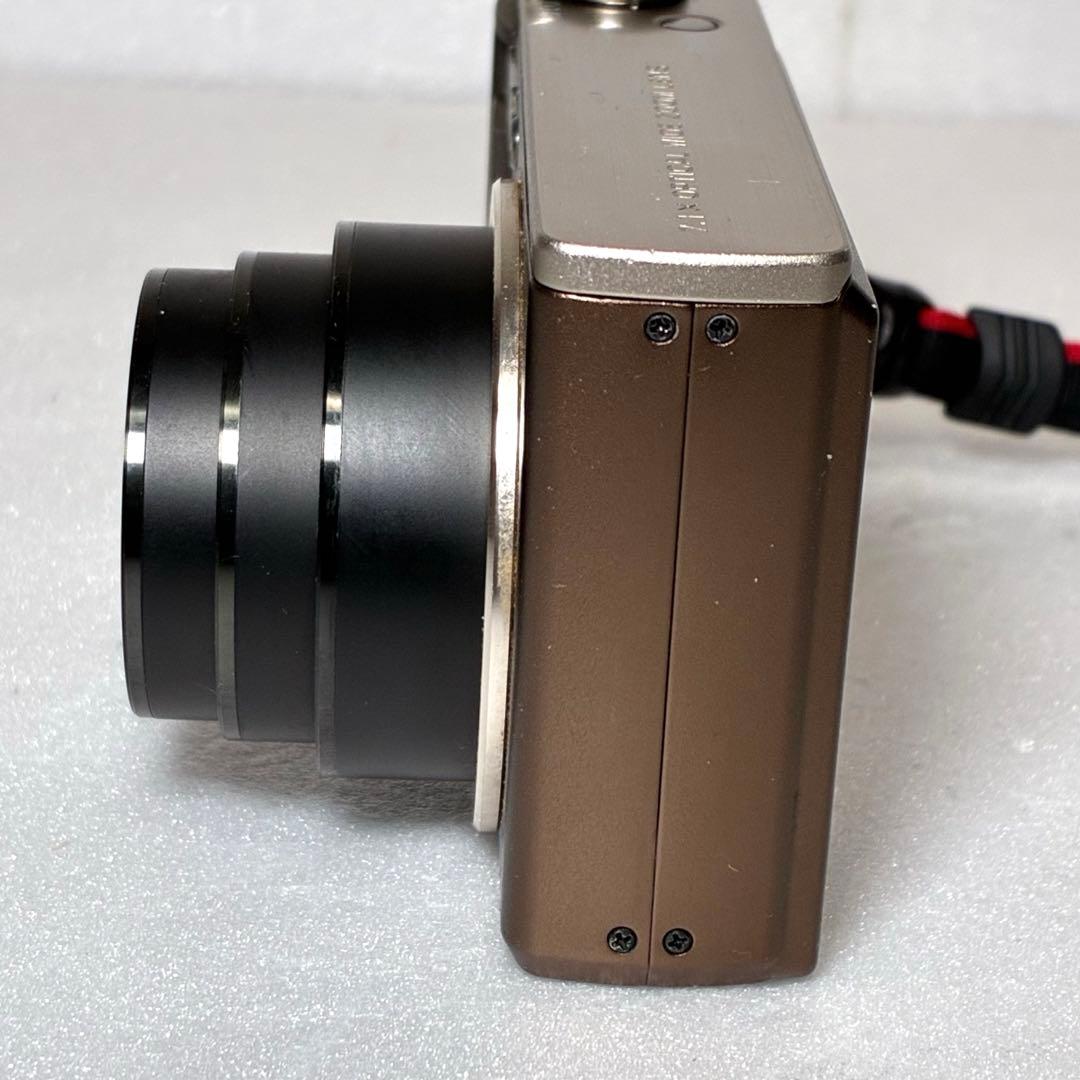 動作確認済み RICOH R10 ブラウン オールドコンデジ デジカメ