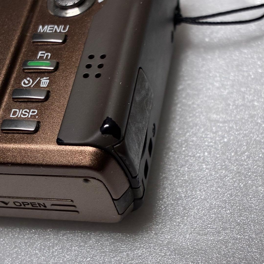 動作確認済み RICOH R10 ブラウン オールドコンデジ デジカメ