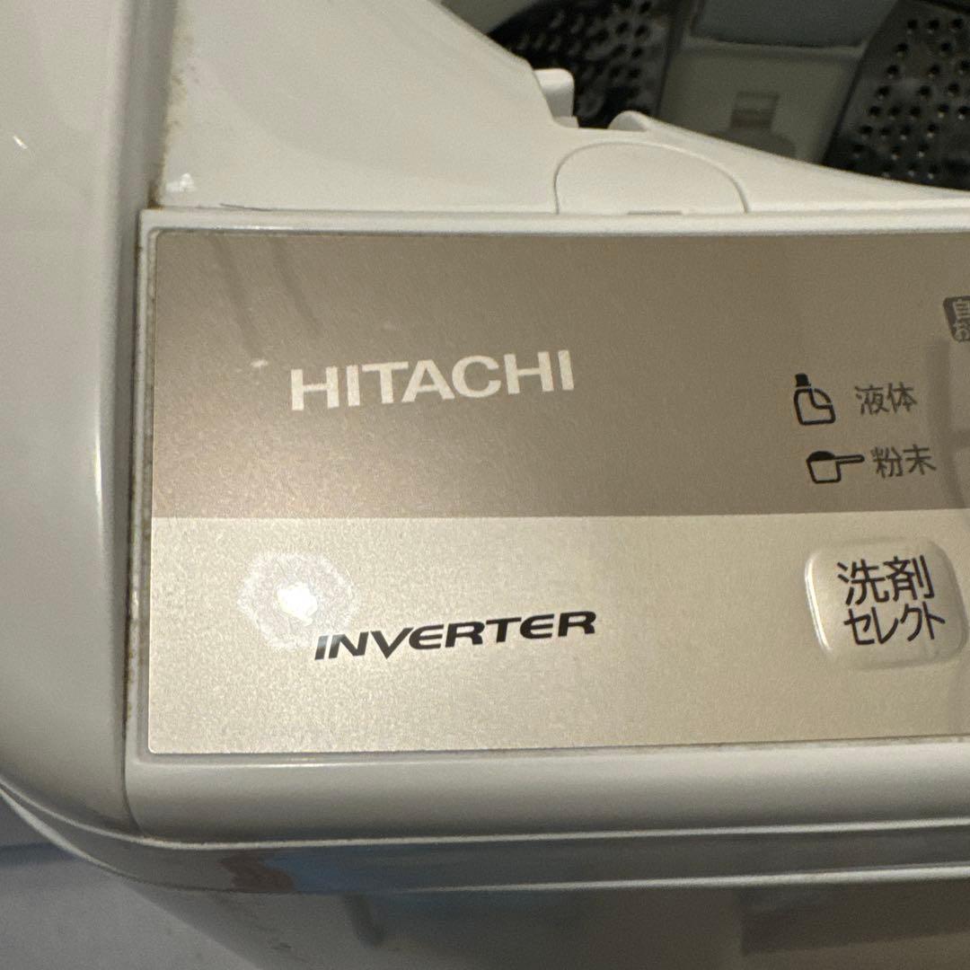 2021年製美品★日立　洗濯機　8KG 大型　インバーター大容量 BW-V80F