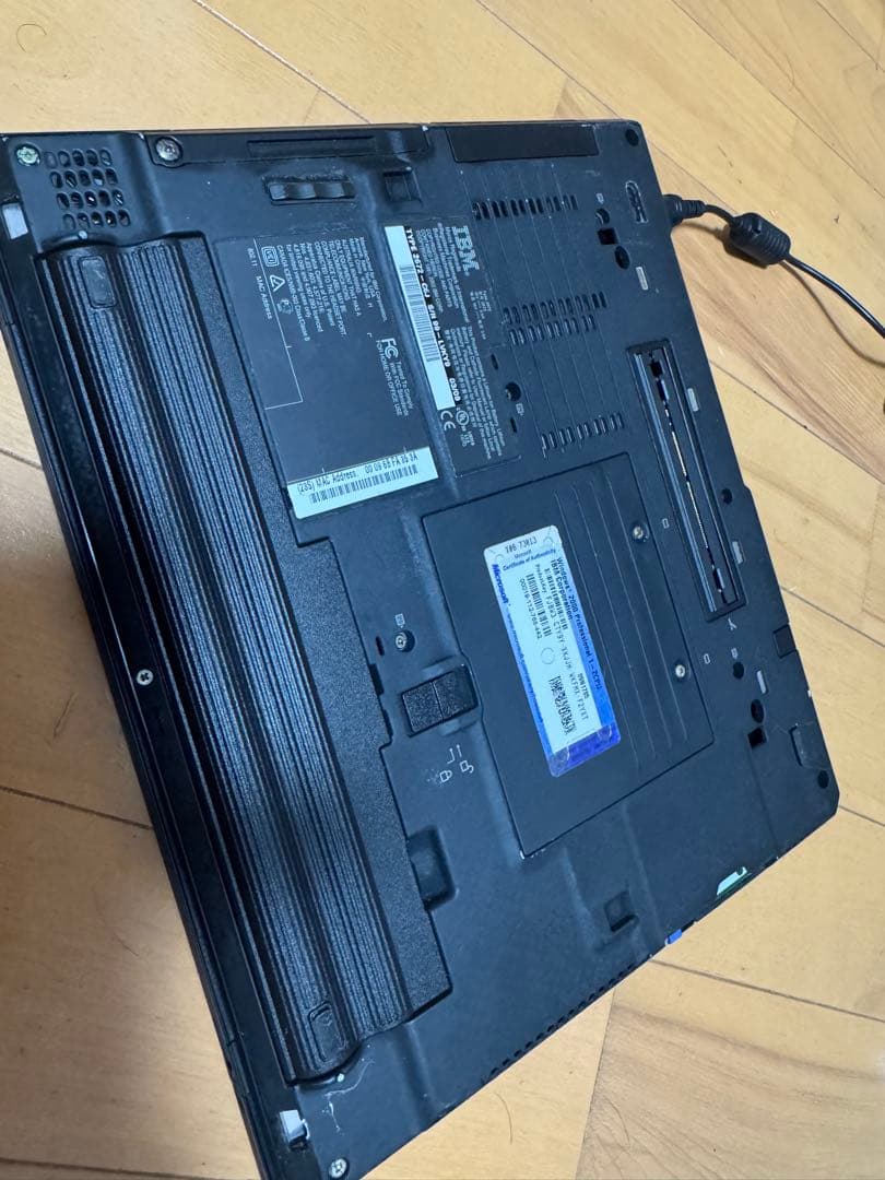 IBM ThinkPad X31 ノートPC 本体 ACアダプター付き