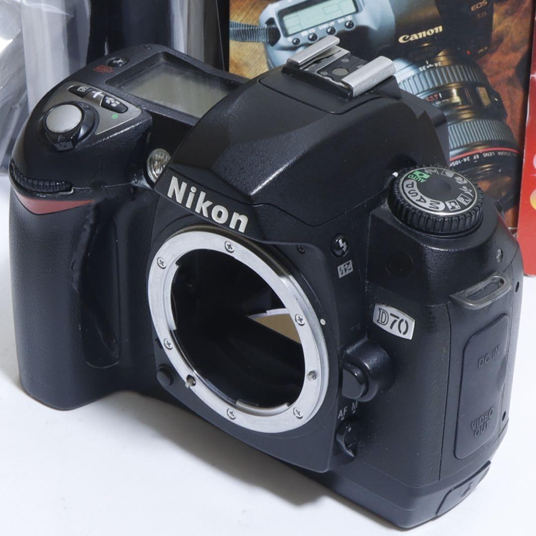 ★スマホに送れる一眼レフ★WiFi★名機！★Nikon D70セット♪