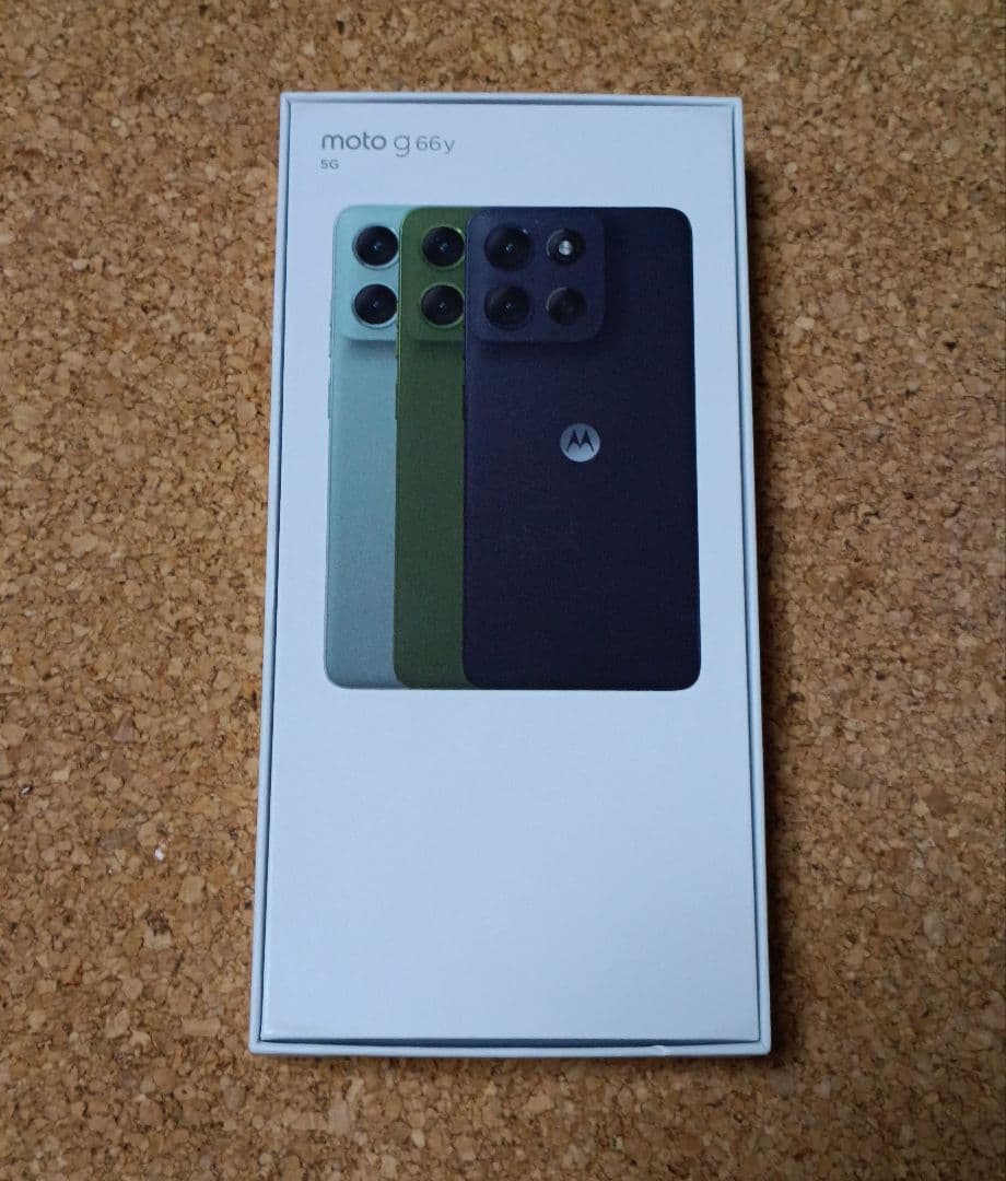 motorola moto g66y 5G グレーミスト
