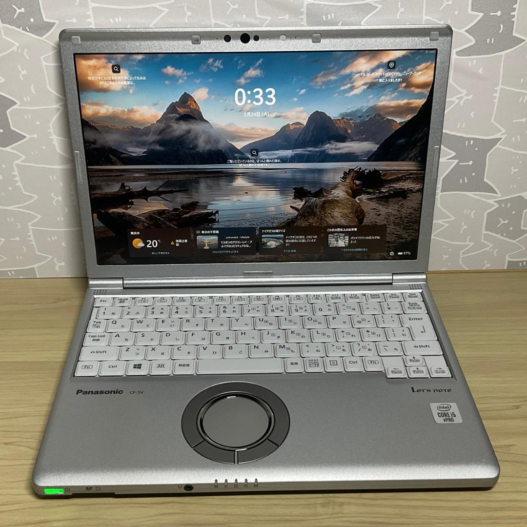 美品　Let's cf-SV9 i5/16G/1000G　SSD　Office付
