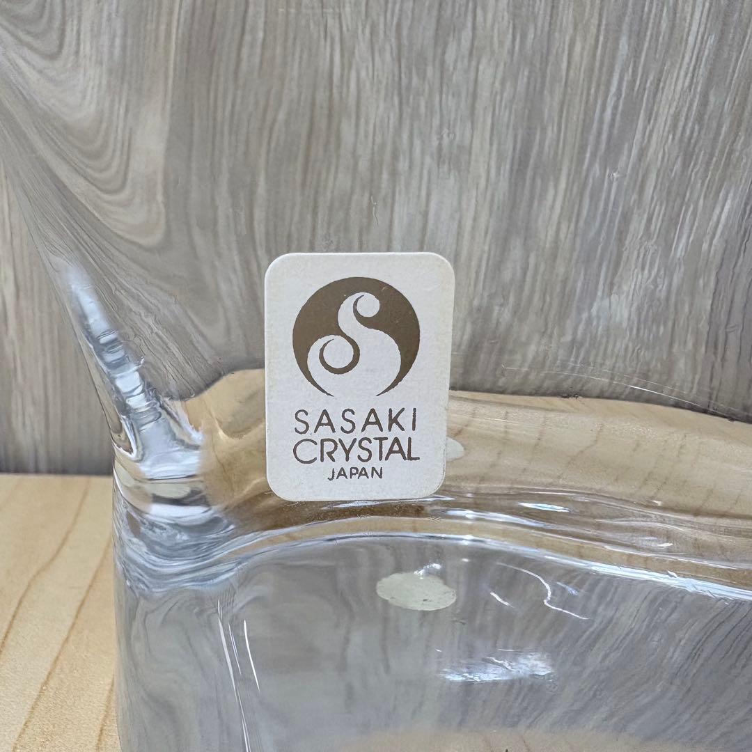 Sasaki Crystal 馬 ガラスオブジェ