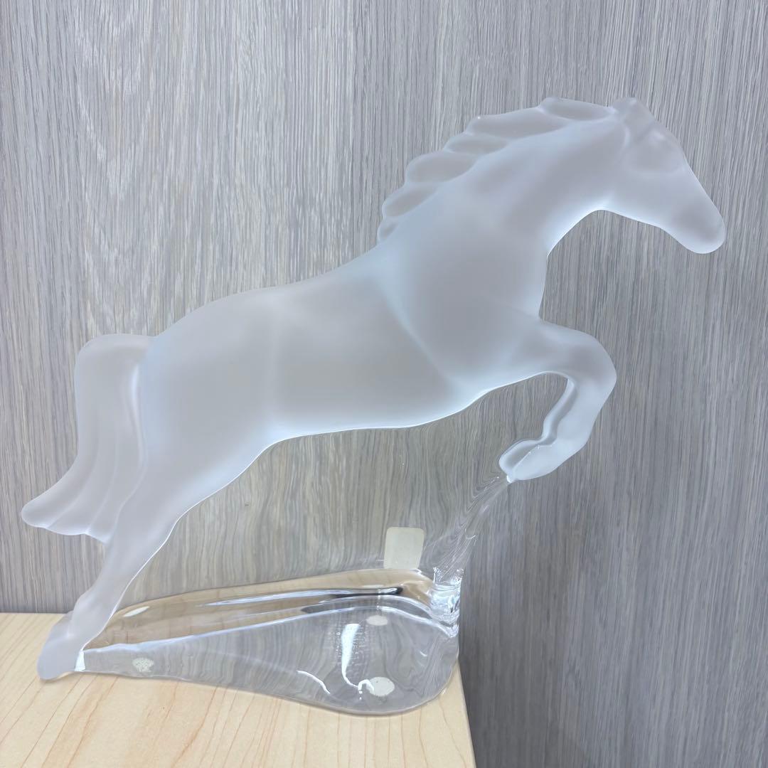 Sasaki Crystal 馬 ガラスオブジェ