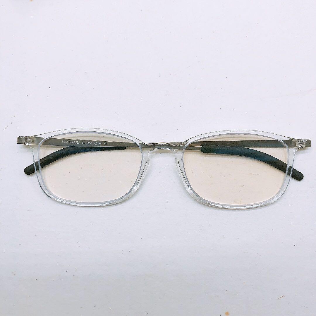 老眼鏡 スリム コンパクト ＋1.50 SLIM GLASSES 持ち運びに便利