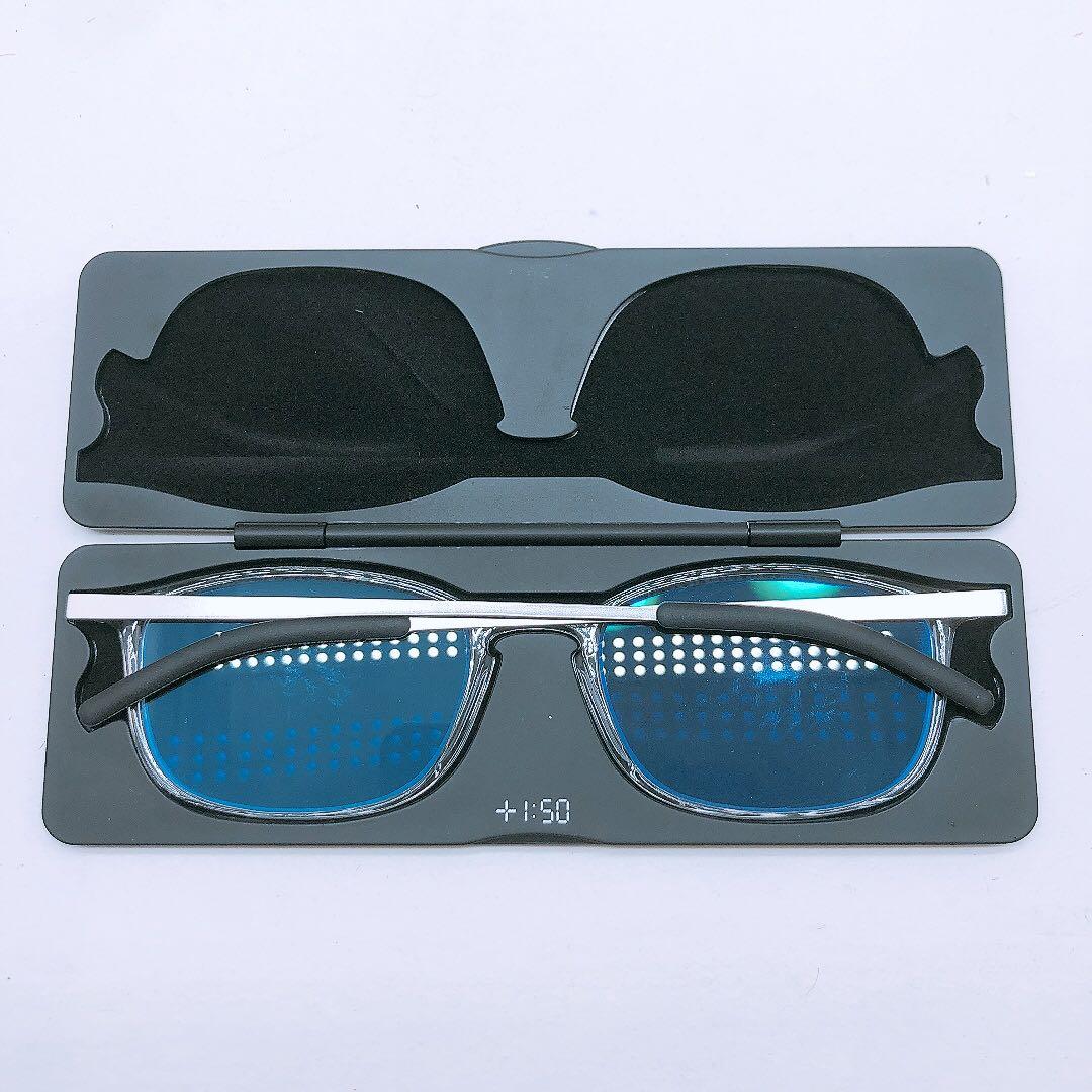 老眼鏡 スリム コンパクト ＋1.50 SLIM GLASSES 持ち運びに便利