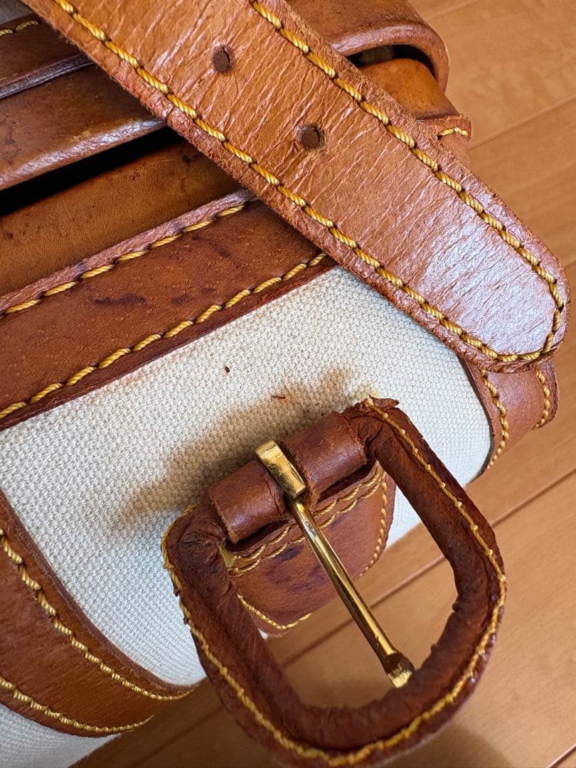 【希少】ヴィンテージ ドクターズバッグ 革×キャンバス　20年前購入
