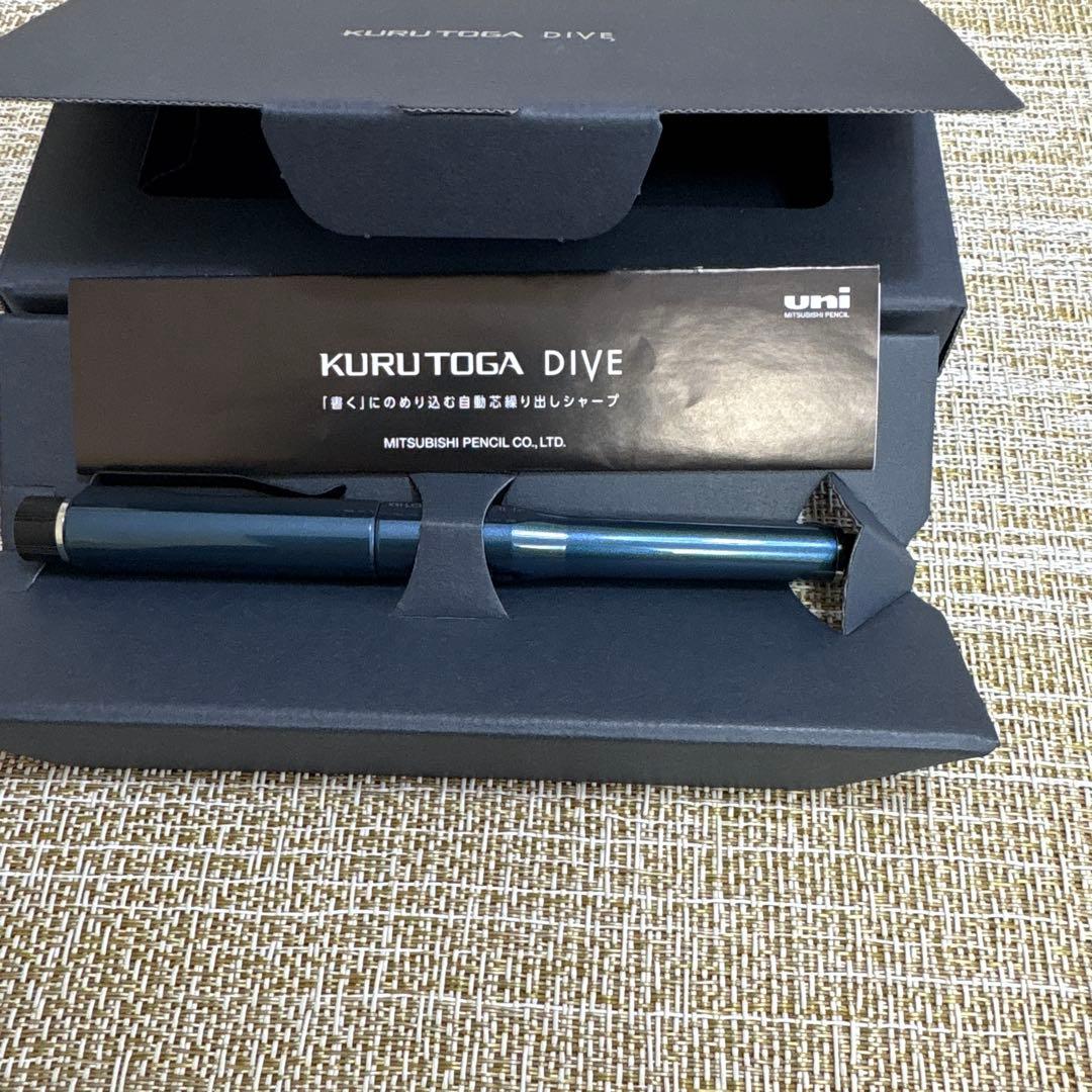 三菱鉛筆 uni クルトガダイブ アビスブルー 0.5mm 箱あり