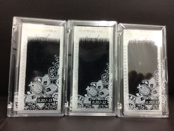 Miss eyed'or 新品未使用　Jカール太さ0.2㎜長さ7㎜と9~13㎜
