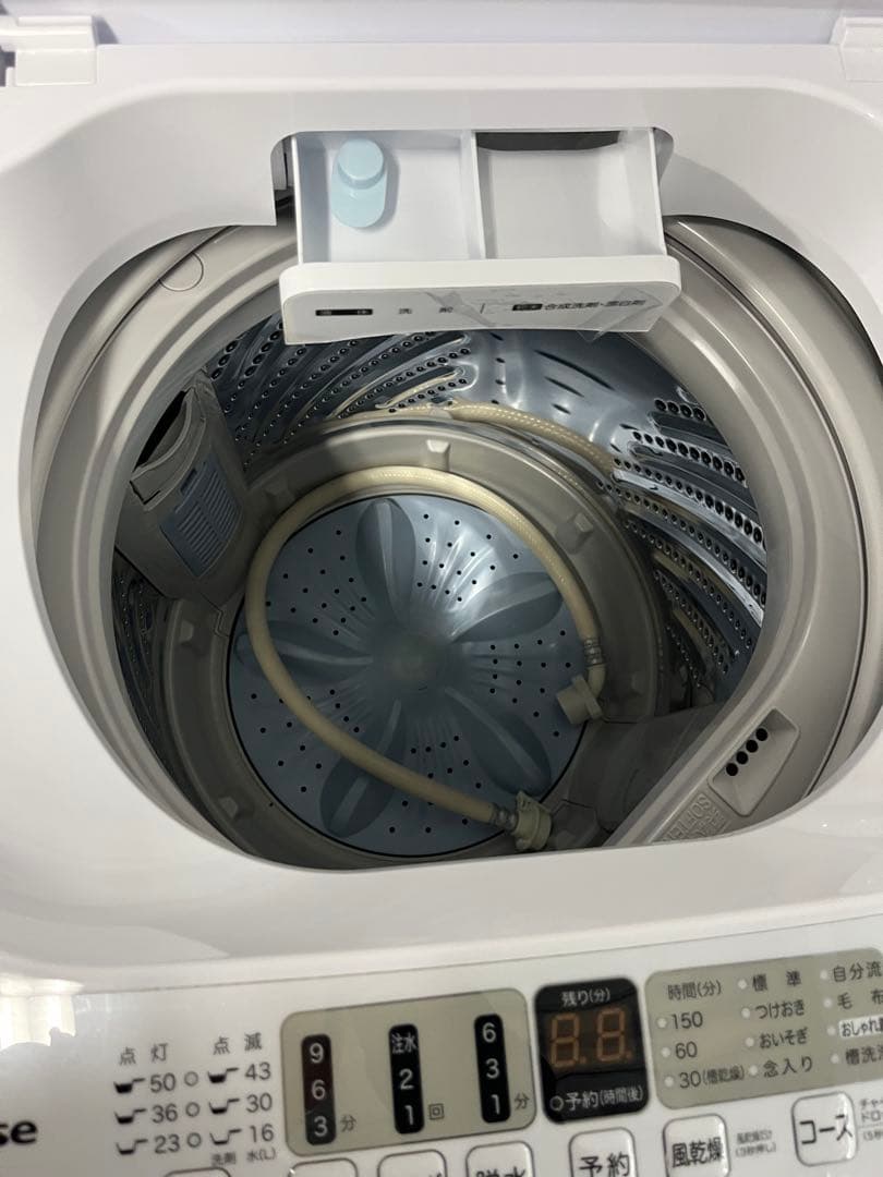 2024年式　洗濯機 6kg 東芝 ピュアホワイト AW-6GA2 識別T