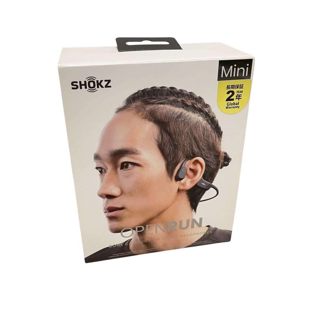 【美品/箱付き】Shokz ショックス OpenRun S803 骨伝導イヤホン