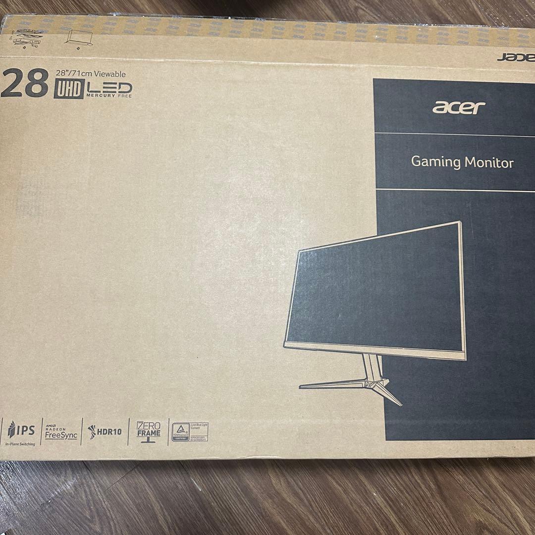 ACER WQHD 144Hz ゲーミングモニター　VG271UPBMIIPX