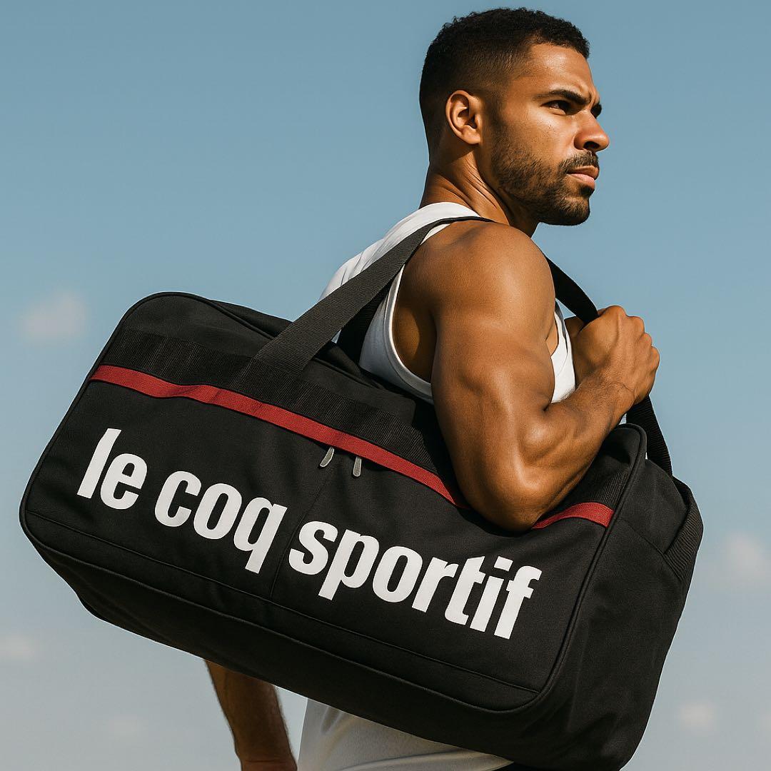 【美品】le coq sportif ルコックスポルティブ キャリーバッグ