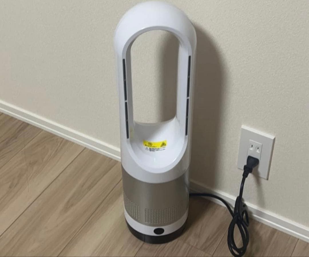 【ほぼ新品 開封のみ】タワーファン 羽なし扇風機【2025革新冷暖房・羽根なし】