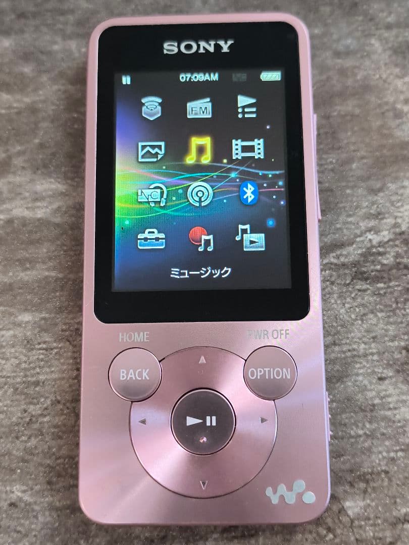 充電ケーブル付き 16GB SONY ウォークマン NW-S785