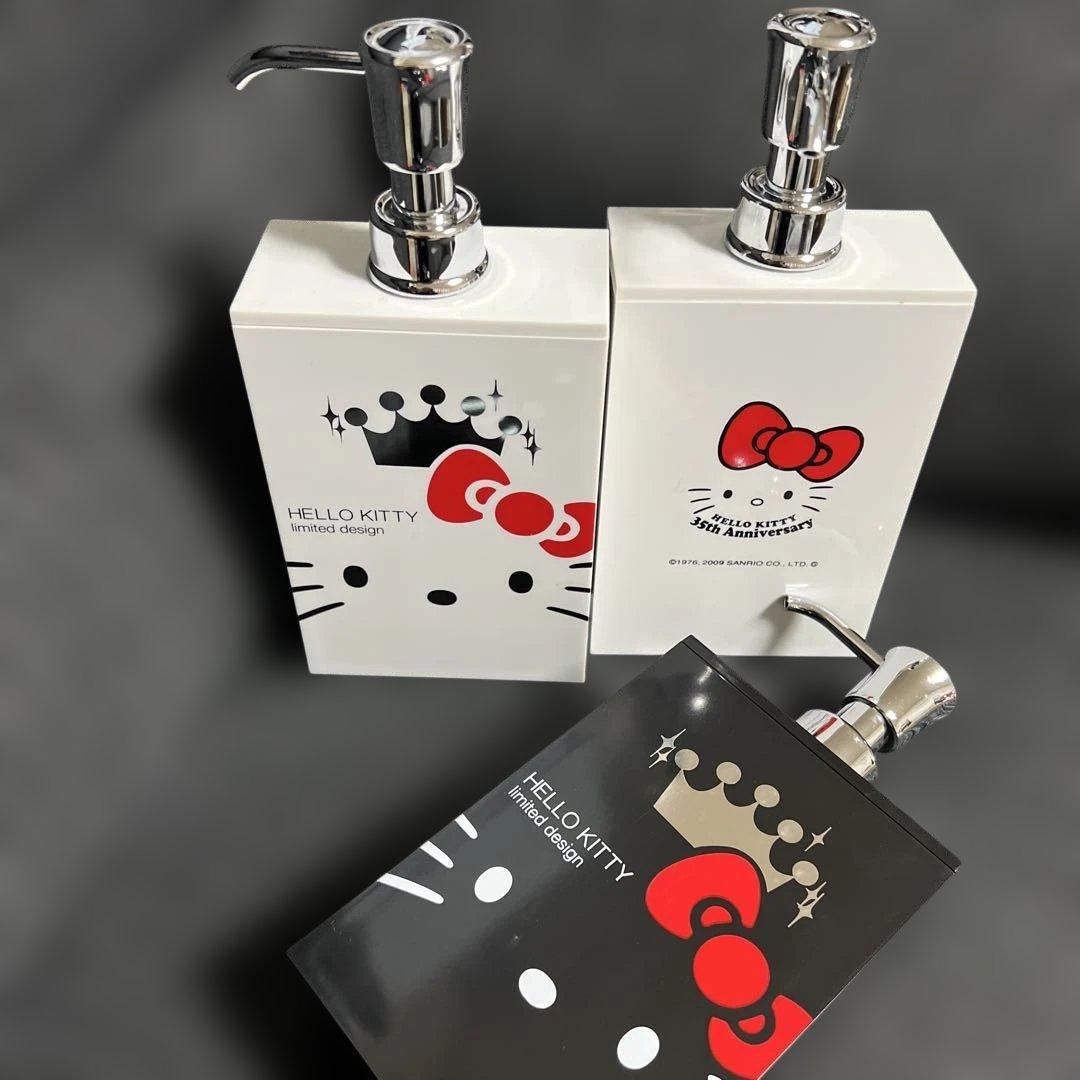 HELLO KITTY 35th Anniversary シャンプーボトル 3個