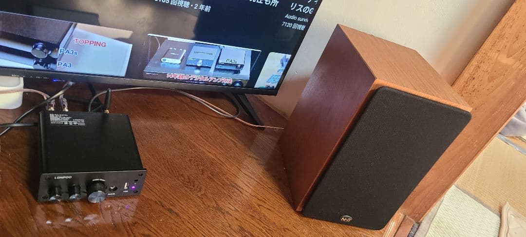 NHT スーパーワン　密閉型　定価69000円　1997年製　深い圧倒的重低音域