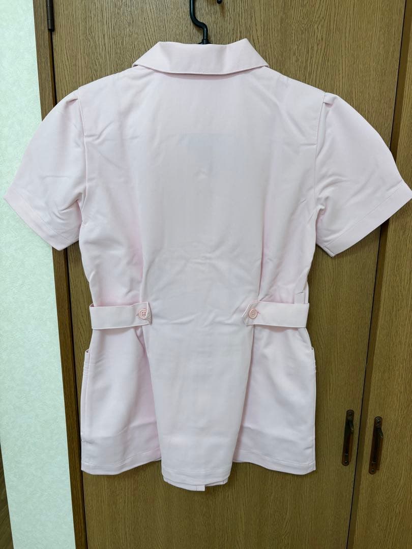 【新品】【送料込】【裾上済】ナガイレーベン　白衣上下　ピンク 4