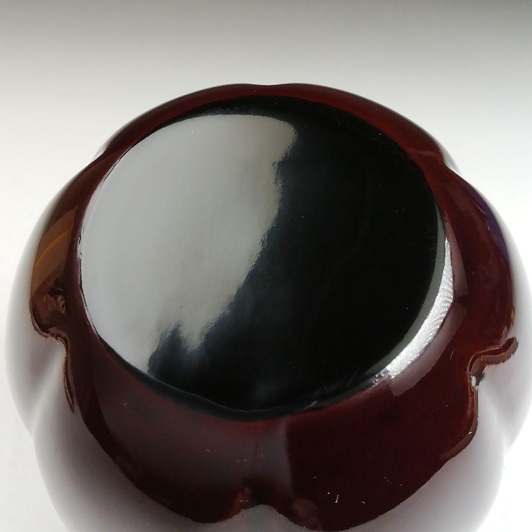 Ｔ８８１　茶入　『如心斎好　阿古陀』『宗山 作』　共箱　茶器　茶道具