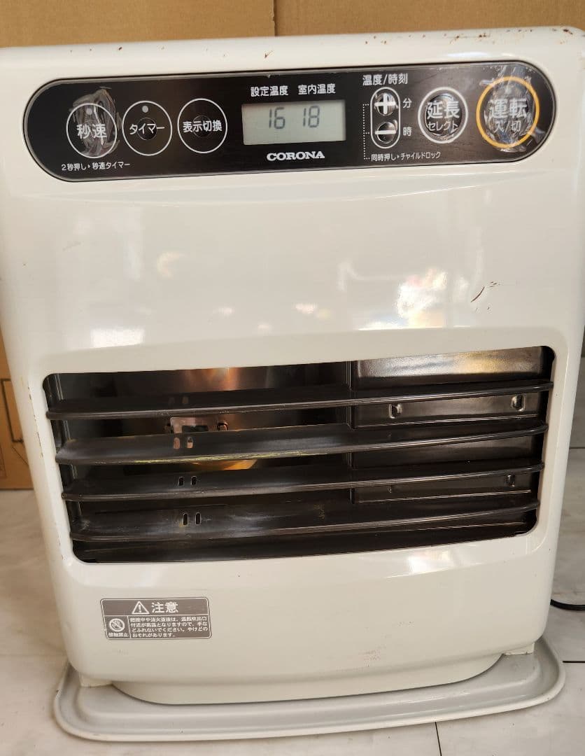 20年製 CORONA 石油ファンヒーター デジタル表示002