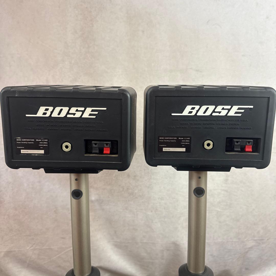 BOSE 111ADスピーカー PS-15 スタンド ペア セット