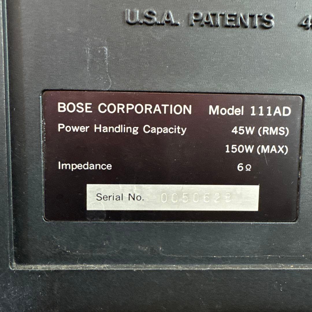BOSE 111ADスピーカー PS-15 スタンド ペア セット