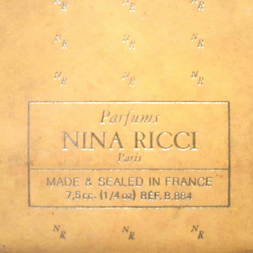 【未開封】7.5ml ニナリッチ レールデュタン 香水 NINA RICCI