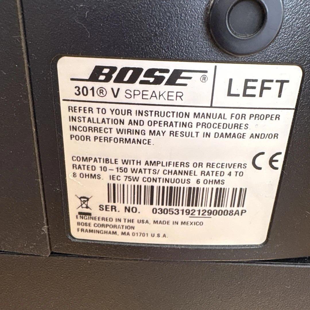 BOSE 301 V SPEAKER 左スピーカー