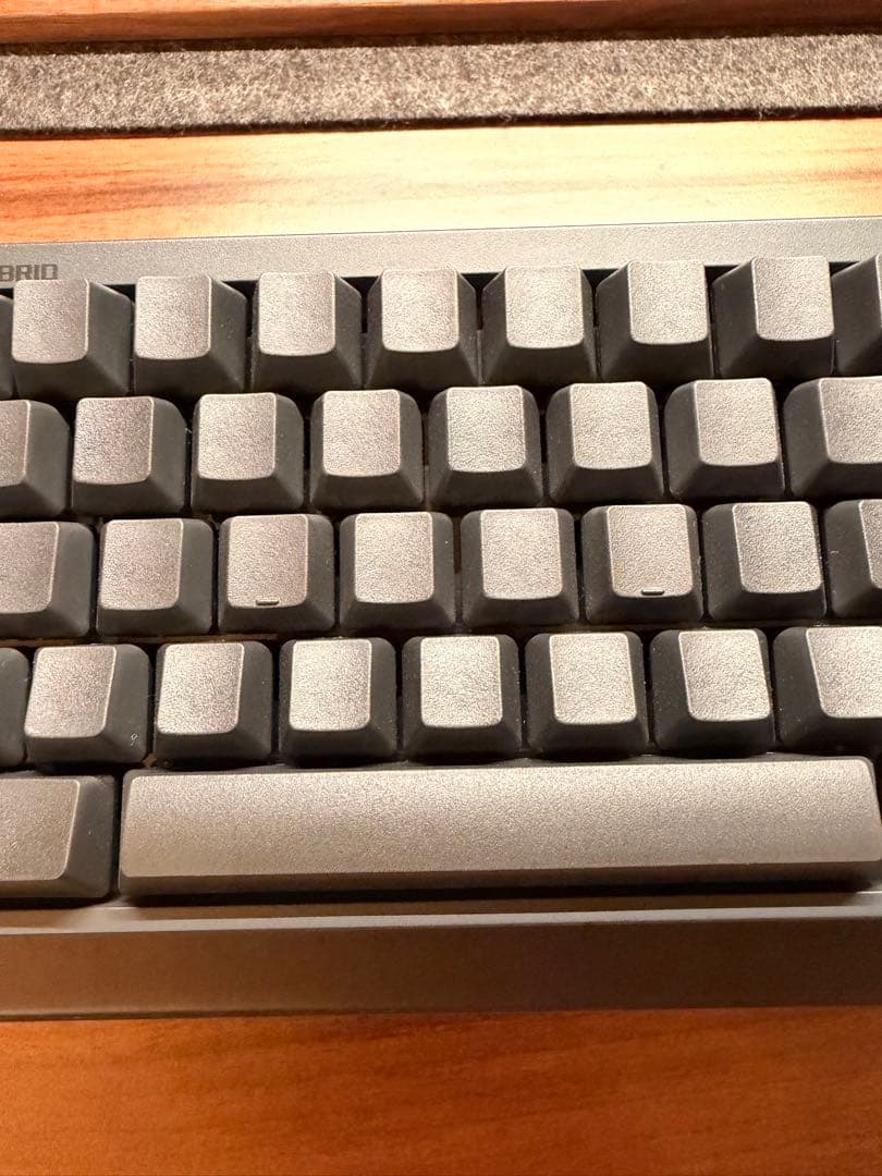 HHKB Professional HYBRID静音 英語 墨 刻印キャップ付