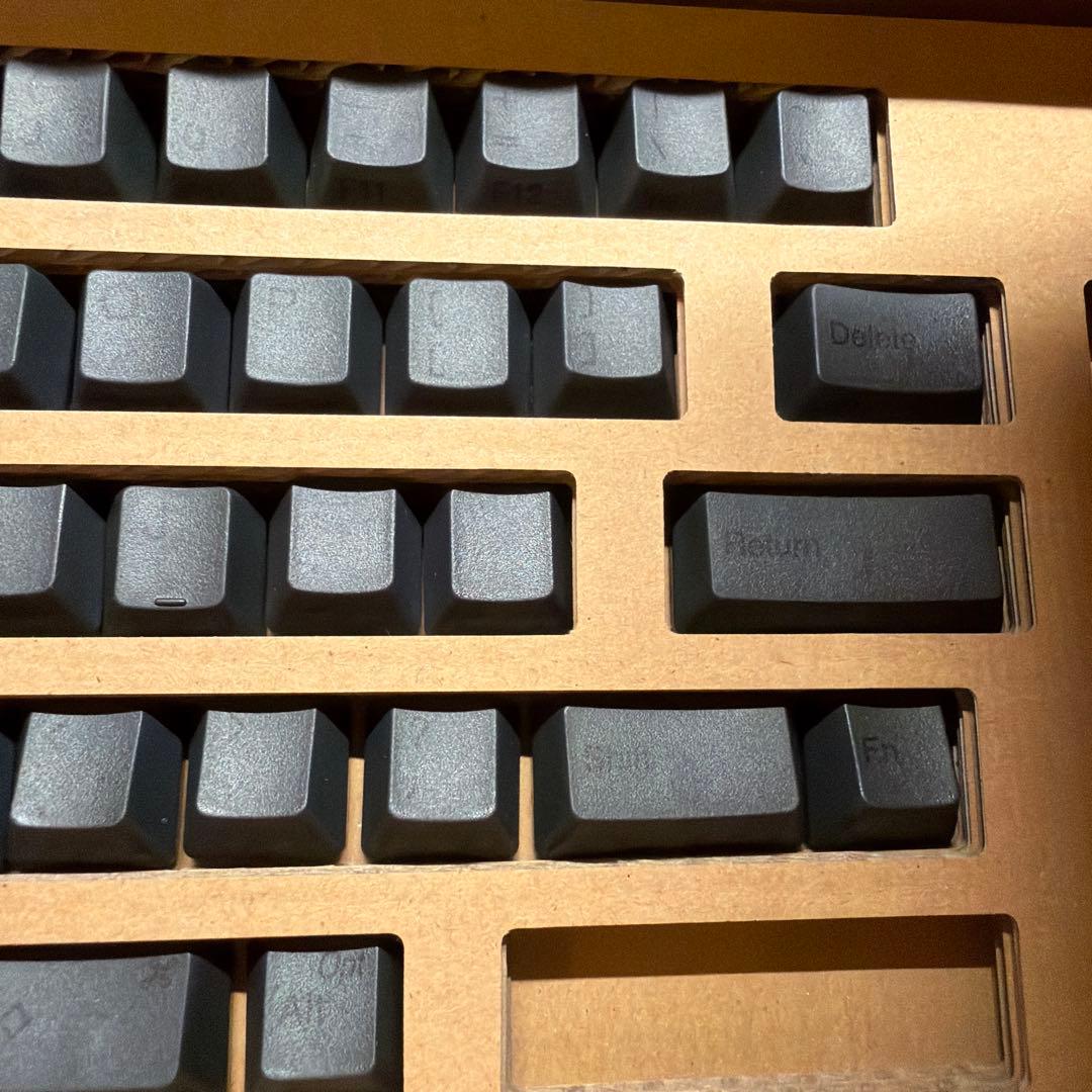 HHKB Professional HYBRID静音 英語 墨 刻印キャップ付