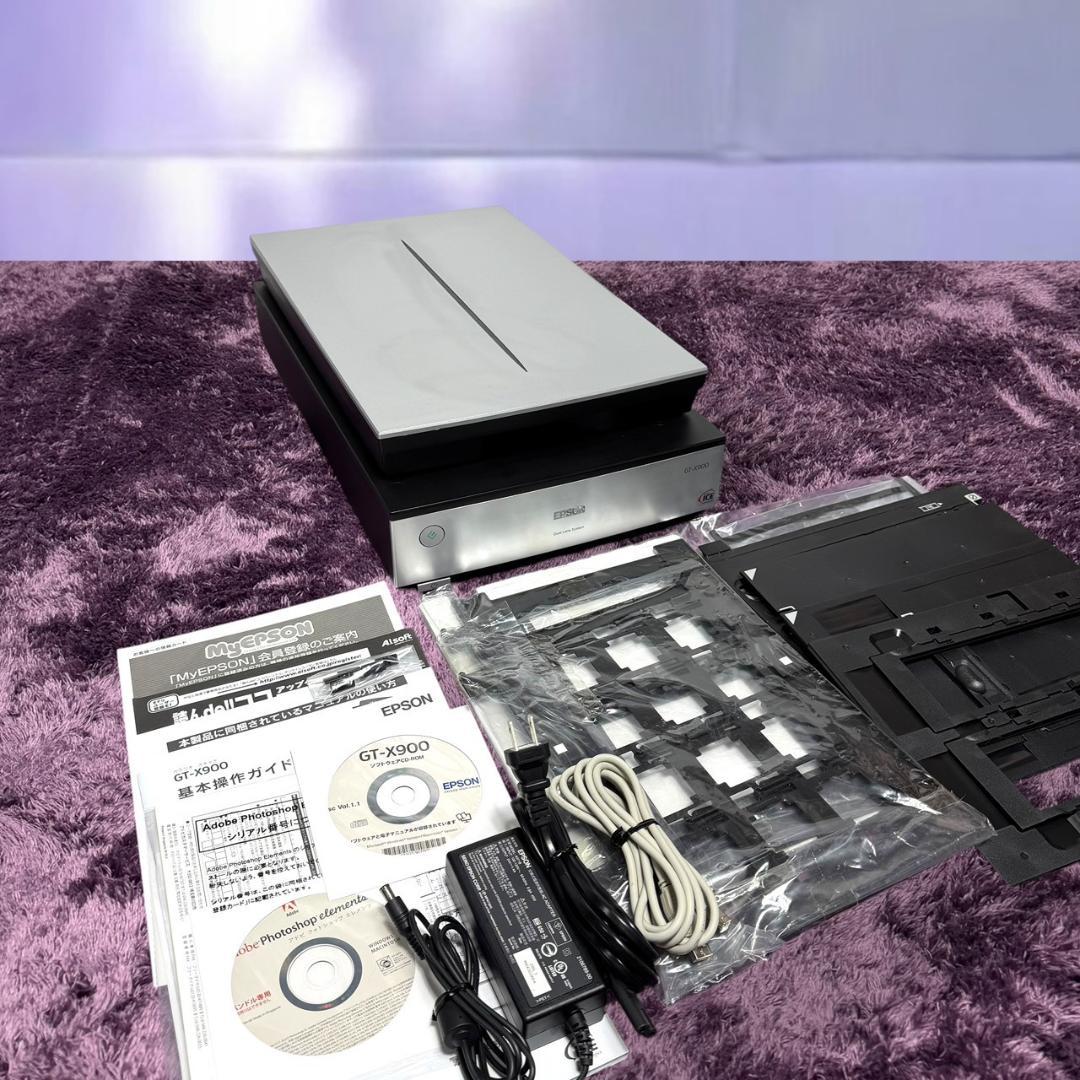 ☆美品 エプソン GT-X900 カラリオ フィルムスキャナー 6400dpi