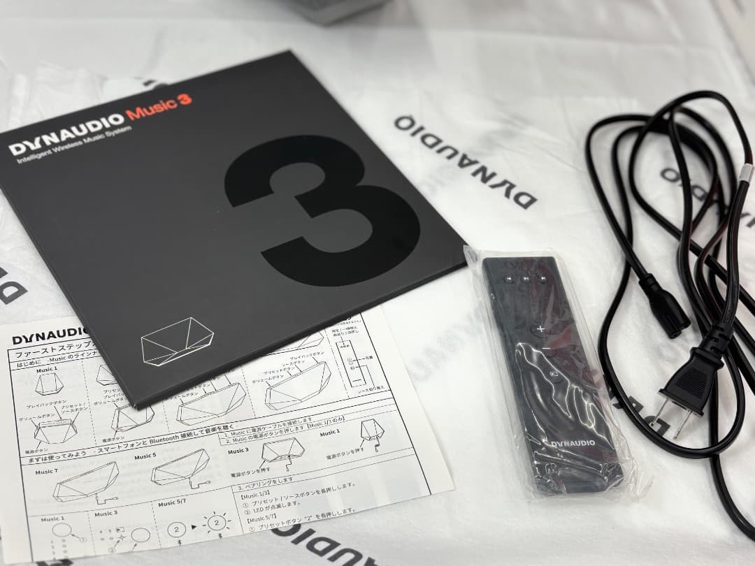 【美品】DYNAUDIO Music 3 高音質ワイヤレススピーカー 元箱付