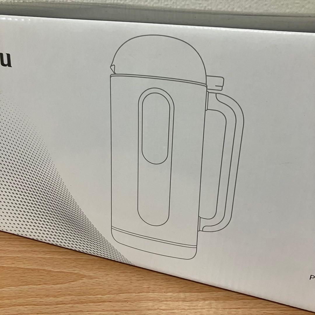 新品　未使用　Yalulu 豆乳メーカー　ジューサーミキサー ホワイト