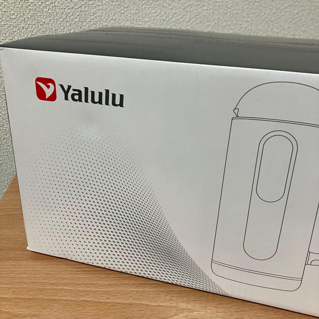 新品　未使用　Yalulu 豆乳メーカー　ジューサーミキサー ホワイト