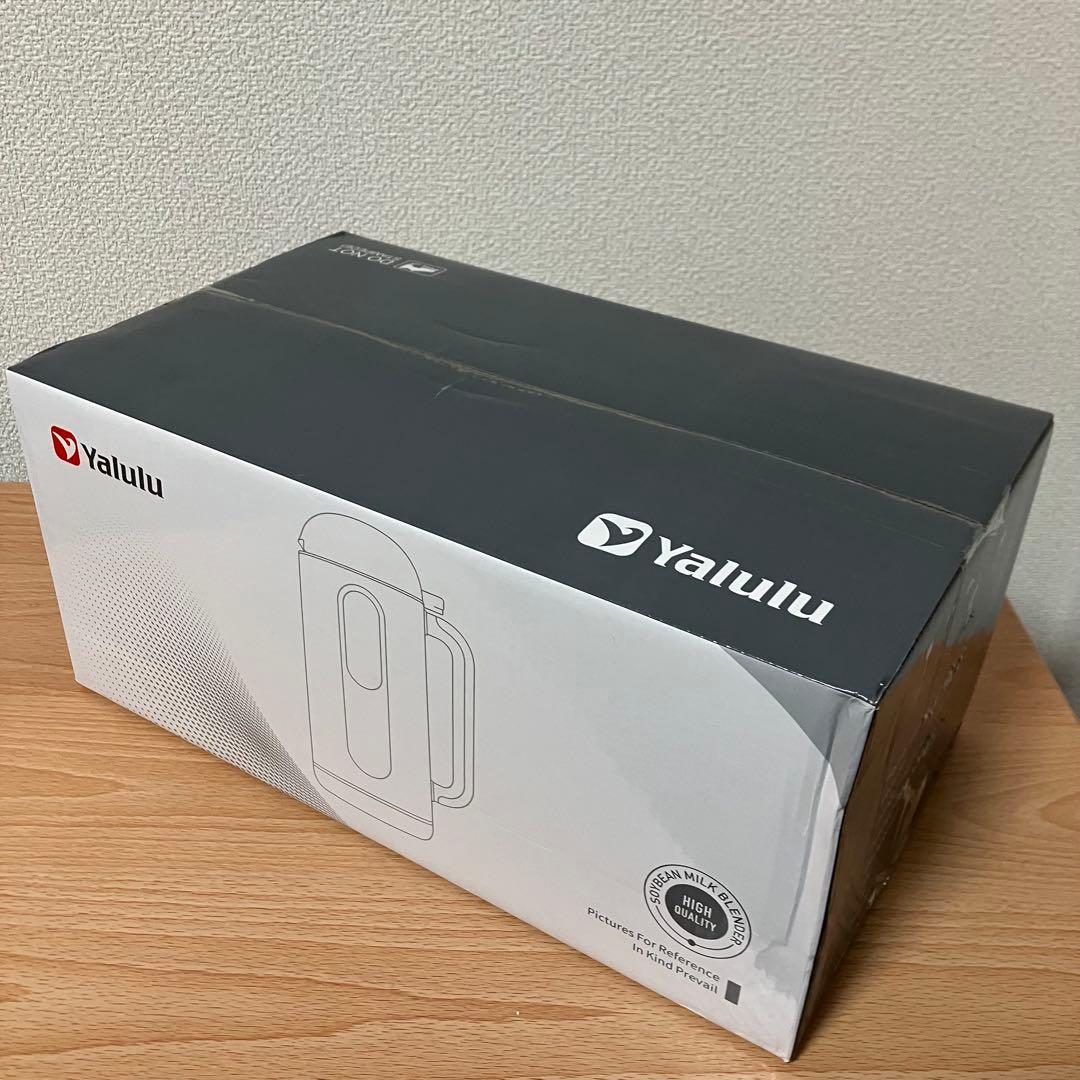 新品　未使用　Yalulu 豆乳メーカー　ジューサーミキサー ホワイト