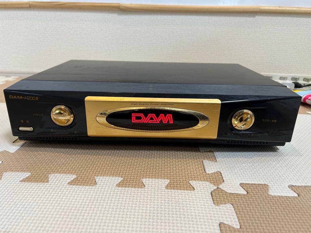 第一興商 カラオケアンプ パワーアンプ DAM-A200II 本体のみ　動作確認