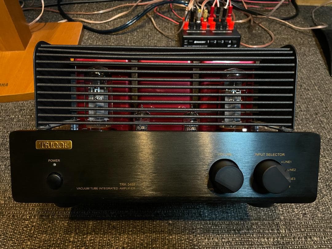 TRIODE TRK-3488 完成品 にJJ製KT88＆１２AX7付属